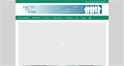 Desktop Screenshot of factsaboutyouth.com