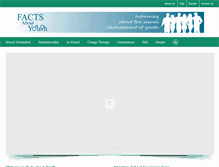 Tablet Screenshot of factsaboutyouth.com